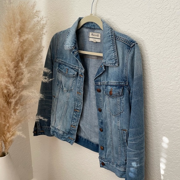 Madewell Jean Jacket in Pinter Wash